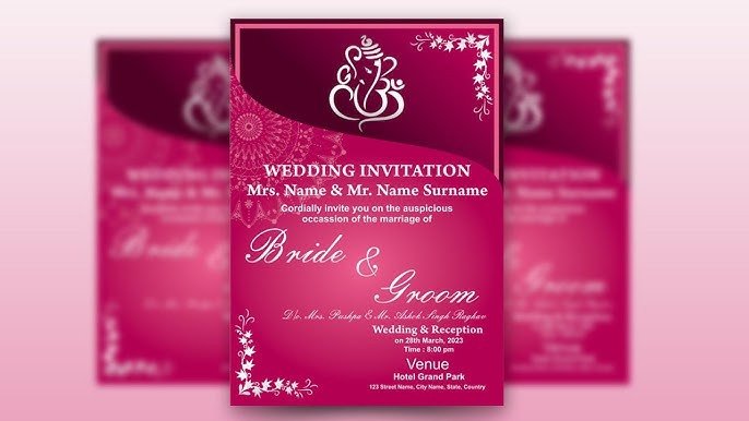 Wedding Card Designer